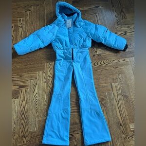 Feather and Down Snowsuit - Blue - Sz 11-12
